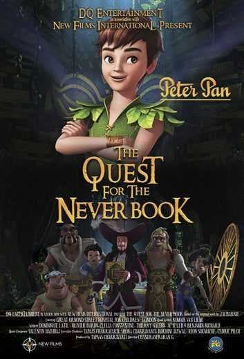 Peter Pan The Quest for the Never Book 2018 (2018)