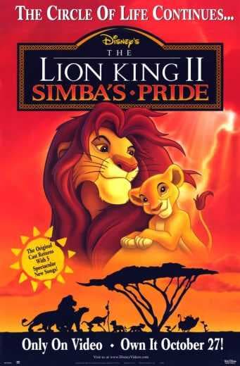 The Lion King 2 Simba’s Pride 1998 (1998)